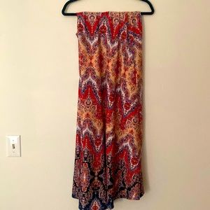 COPY - Bohemian long skirt size small